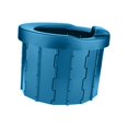 thumbnail image 3 of Inodoros portátiles, orinal, inodoros multiusos para acampar para adultos y niños, para navegar al aire libre, interior, mochila, coche de pesca azul Cola Baño portátil, 3 of 8