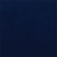 thumbnail image 4 of Coaster Pouf Velours Contemporain en Bleu et Laiton, 4 of 4