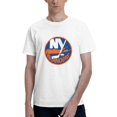 thumbnail image 1 of New York Islanders Fashion Men'S Short Sleeve T-Shirt White Medium, 1 of 5