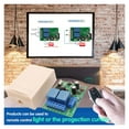 thumbnail image 3 of 433MHz Universal Remote Control Gate Door Module Relay Receiver And 2 Button Transmitter For Lamp Garage Control ,Long Lasting, 3 of 7