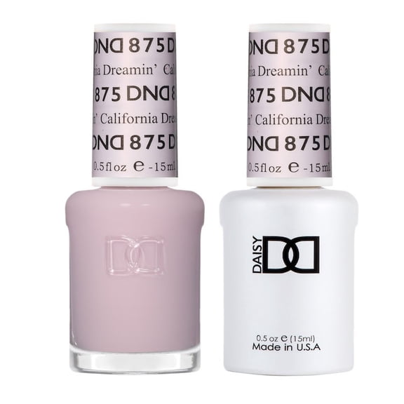 DND Nail Polish Gel & Matching Lacquer Set Duo 875 California Dreamin'