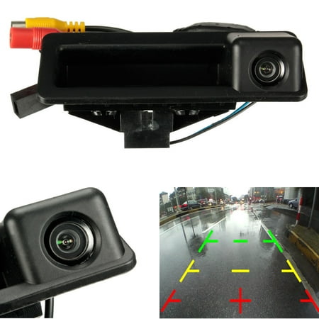 HD Reversing Camera System Car Rear View Reversing Camera Waterproof Night Vision For BMW 1/3/5 Series E90 E60 E70 X5 12v 170° Waterproof Night