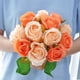 thumbnail image 5 of 1 manojo de flores de rosas artificiales, arreglo de 12 cabezas, ramo de seda para fiestas de oficina en casa, decoración nupcial y de boda Fokelyi CZJJ-HQ25-2, 5 of 6