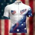 thumbnail image 5 of Yaoyar Men's Cycling Bike Jersey Short Sleeve with 3 Rear Pockets- Moisture Wicking, Breathable, Quick Dry Biking Shirt, 5 of 5