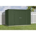 thumbnail image 2 of Scotts 10 x 4 x 6 ft Green Garden Storage Shed, 2 of 6