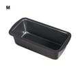 thumbnail image 3 of Advancent Molde para Pan de hojalata antiadherente negro para hornear fácil y duradero caja de tostadas Rectangular de gran capacidad Herramientas y accesorios para hornear Negro M, 3 of 6