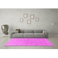 thumbnail image 3 of Ahgly Company Indoor Rectangle Solid Pink Modern Area Rugs, 8' x 10', 3 of 4