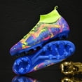 thumbnail image 2 of Zapatos de fútbol al aire libre para hombres, zapatillas de fútbol, botas de fútbol para adolescentes, tacos antideslizantes, ultraligeros, Unisex, Turf, partido deportivo, 2 of 5