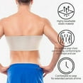thumbnail image 4 of ORTONYX 6.25" Broken Rib Support Brace Unisex - Elastic Chest Wrap Comppression Support Belt - Rehabilitation of Cracked, Fractured, Dislocated Ribs Post-Surgery Aid L/XXL Beige / ACOX5226-BG-LXXL, 4 of 8