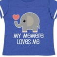 thumbnail image 4 of Inktastic Memere Grandma Loves Me Boys or Girls Toddler T-Shirt, 4 of 5