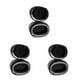 thumbnail image 2 of Sidaley Almohadillas para los oídos Cojín Protección auditiva montada en la cabeza Reemplazo de suavidad con cancelación de ruido para auriculares Negro 3piezas, 2 of 6
