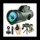 thumbnail image 2 of Telescopio Monocular 80X100 Monoculares para Adultos Monocular Compacto para Adaptador de Smartphone, con TríPode, 2 of 5