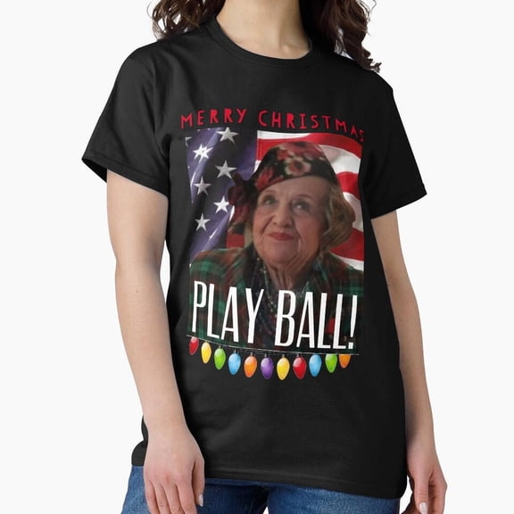 Funny Aunt Bethany Merry Christmas Play Ball Holiday Movie Graphic Unisex Classic T-Shirt A309, From S to 5XL