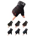 thumbnail image 2 of comerut Men Sports Fitness Equipment Outdoor Cycling Breathable Mesh Half Finger Gloves, 2 of 5