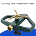 thumbnail image 4 of Visland Lawn Sprinkler 360-Degree Rotating Design Large Coverage Area Household Automatic Irrigation System High Pressure Water Sprinkler, 4 of 7