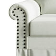 thumbnail image 6 of Home Design Emerson Rolled Arm 3-Seater Sofa, Upholstered with Nailhead Trim, Classic Warm Gray Fabric, 6 of 8