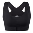 thumbnail image 3 of PENGXIANG Femmes Soutien-Gorge Sans Fil de Mise en Forme Réglable Boucle avant Sans Couture Sous-Vêtements en Latex Révolution de Confort, 3 of 9
