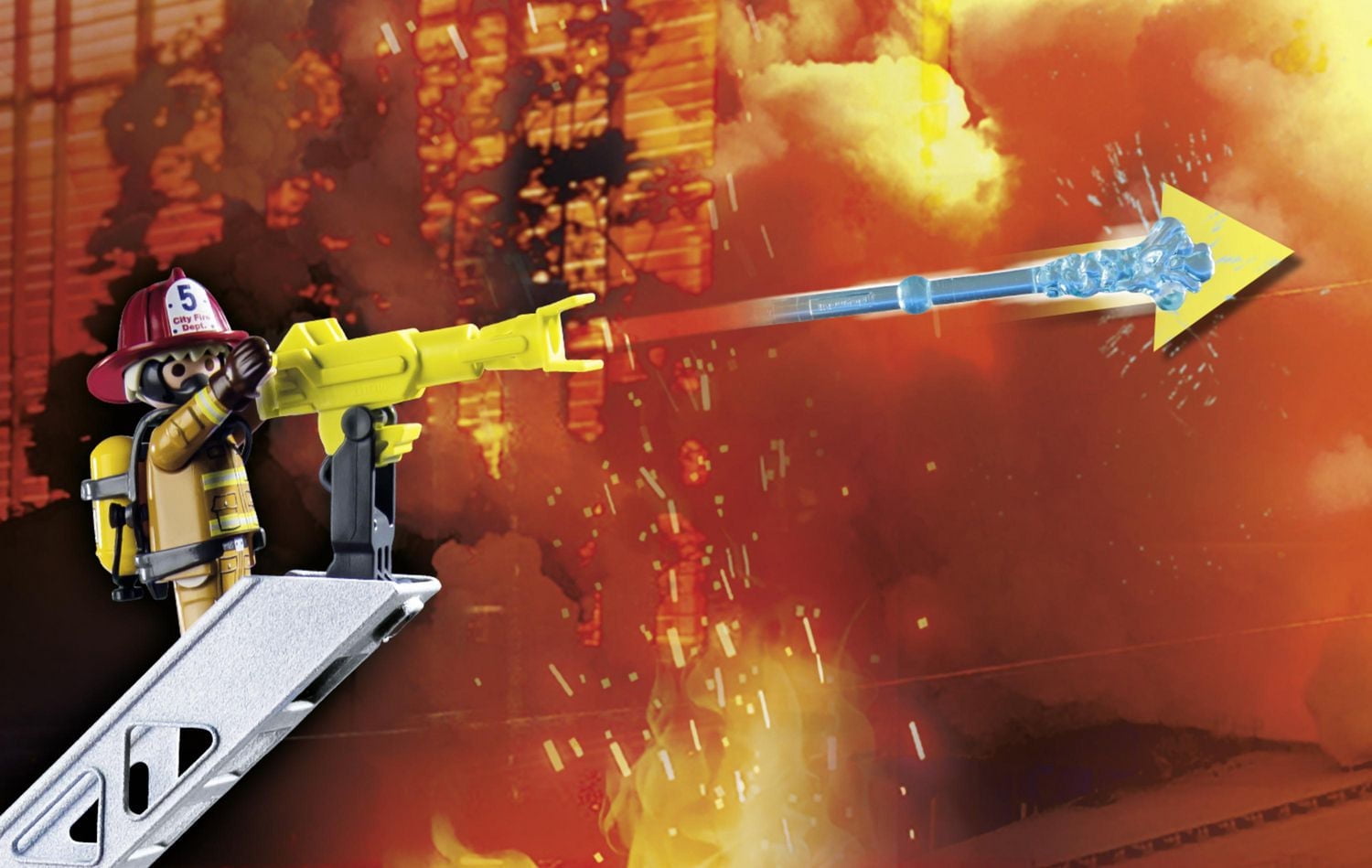 Playmobil Fire Truck, Light and Sounds