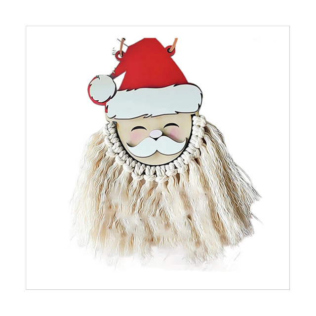 1 Pieza de DecoracióN con de Papá , Colgante Tridimensional de Navidad con , DecoracióN NavideñA para el Hogar (Papá ,M)