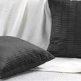 thumbnail image 6 of Home Soft Things Pleated Velvet 2 Piece Throw Pillow Cover Set - Gun Metal - 26" x 26", 6 of 7