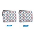 thumbnail image 7 of FORMRS 13-13.3 inch Laptop Sleeve Case Soft Carrying Quilted Computer Bag Cover, Navy Blossom Mosaic, 7 of 7