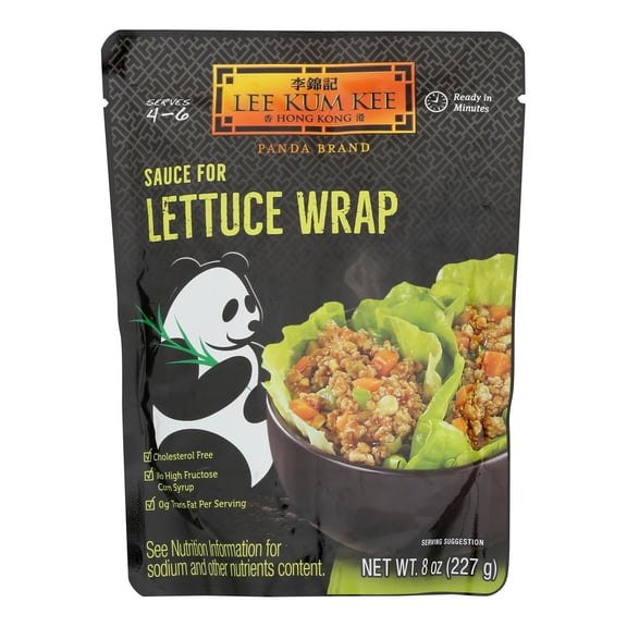 LEE KUM KEE - Flavorful Asian Sauce for Lettuce Wraps - 8 OZ, Case of 6