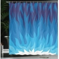 thumbnail image 4 of Ambesonne Trippy Shower Curtain, Abstract Gas Themed Art, 69"Wx84"L, Violet Blue, 4 of 5