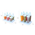 thumbnail image 5 of 6 Cells DIY Ice Cream Maker Lolly Mould Plastic Round Shape Popsicle Make Molds, 5 of 5