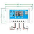 thumbnail image 4 of Labymos 10A Solar Panel Controller HD LCD Battery Charge Regulator Intelligent Controller for Home Use, 4 of 5