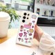 thumbnail image 1 of Mantenga su teléfono seguro y a la moda: funda protectora plateada de doble capa esmerilada con ilustración divertida para iPhone 15 Pro Max 14 13 12 Pro 11, 1 of 4