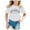 White, variant on Hiijoy Toddler Girls T Shirt Los Angeles Print Short Sleeve T-Shirt Summer Casual Tee Shirt