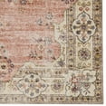 thumbnail image 5 of Linon Home Décor Washable Blanton Area Rug or Runner Collection, Pink and Ivory, 5' x 7', 5 of 12