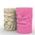 thumbnail image 4 of Succulent Vase Moulds Flowerpot Mold Tree Stump Elder Shape Plant Pots Mold Pen Storage Holder Moulds for Crafting, 4 of 5