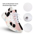 thumbnail image 3 of Paw Prints with Color Contrast Walking Shoes for Men Woman Lightweight Tennis Fashion Elastic Sports Shoes Cushion Basketball Shoes, 3 of 8