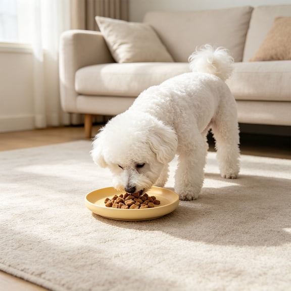 Clearance! Dog Bowl Food Plate, Shallow Wide Flat Dish for Small Dogs and Cats, Whisker-Friendly Stackable Dishwasher Safe for Dry Wet Treats