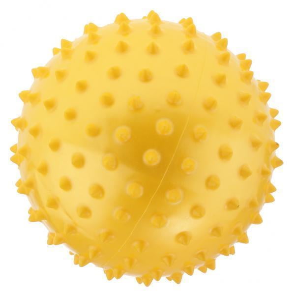 2x6 Pulgadas PVC Inflado Knobby Bouncy Ball Sensorial Bola Niños Juguete Amarillo 2 piezas Hugo Pelota hinchable Knobby