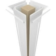 thumbnail image 3 of Ekena Millwork 6"W x 8'H Craftsman Classic Square Non-Tapered, Recessed Panel PVC Column Kit, Crown Capital & Crown Base, 3 of 9