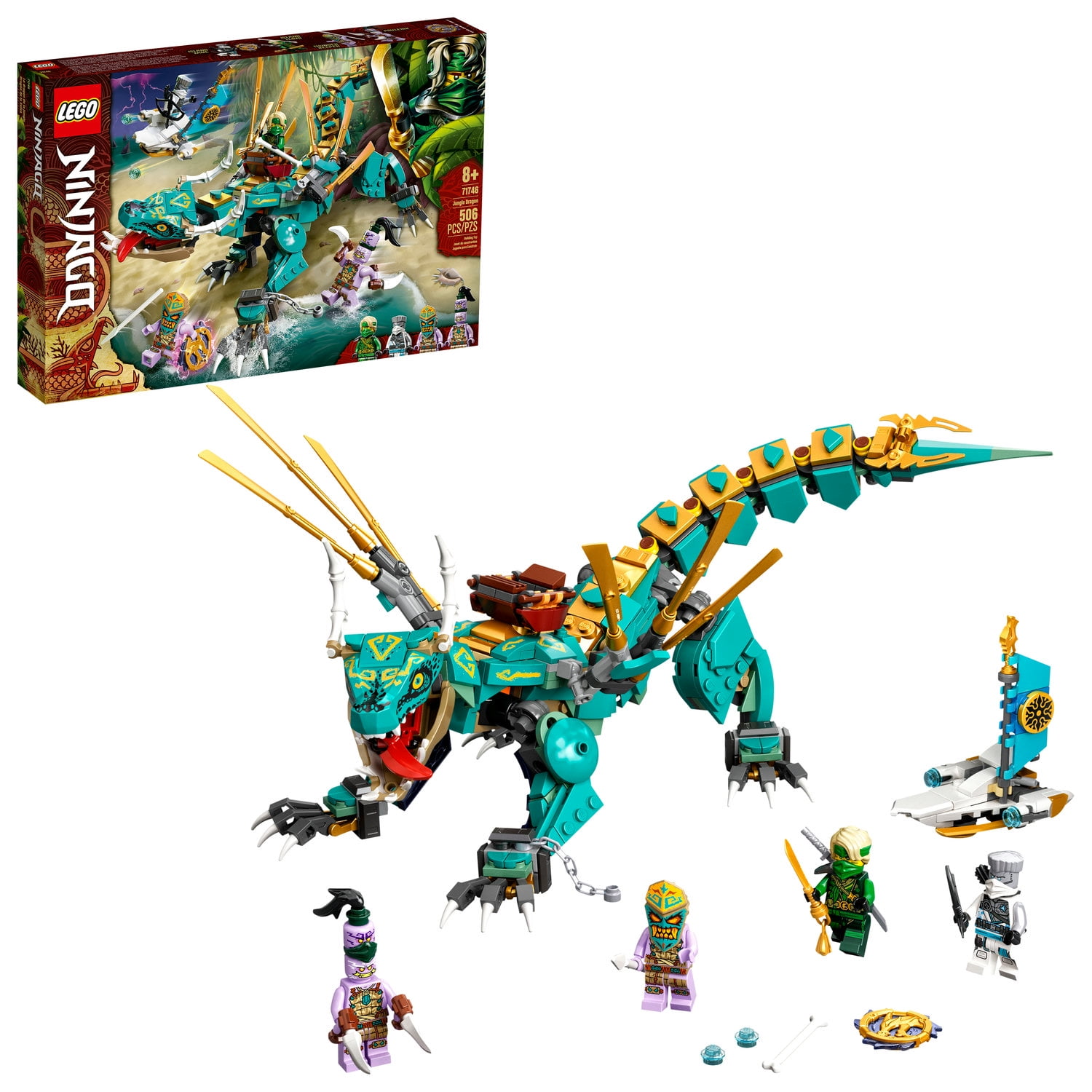 LEGO NINJAGO Legacy Overlord Dragon 71742 Building Kit 372 Pieces Jan.22,21 