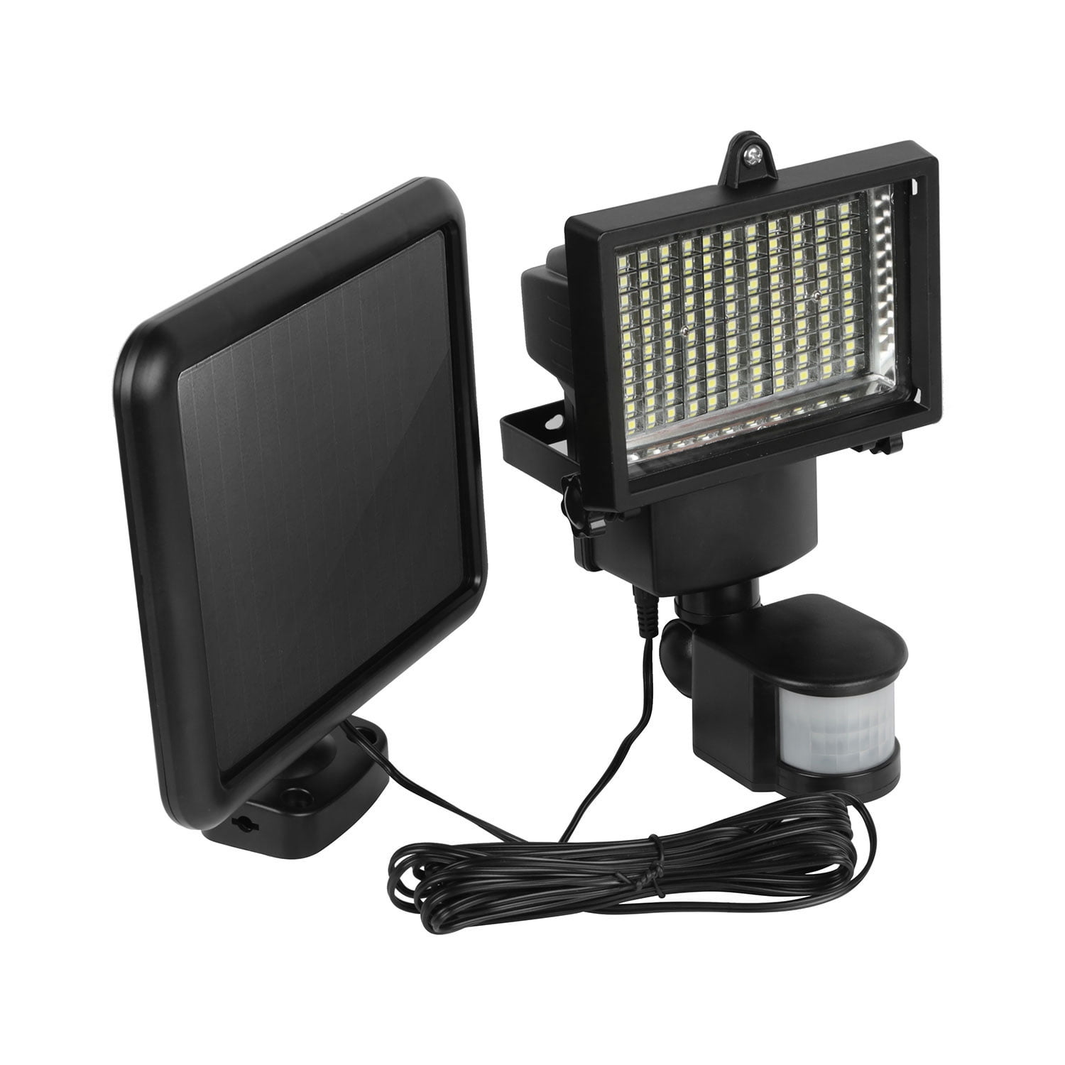GPCT Super Bright 100 LED Pir Motion Sensor Auto On/Off Solar Security Light Deck, Garden