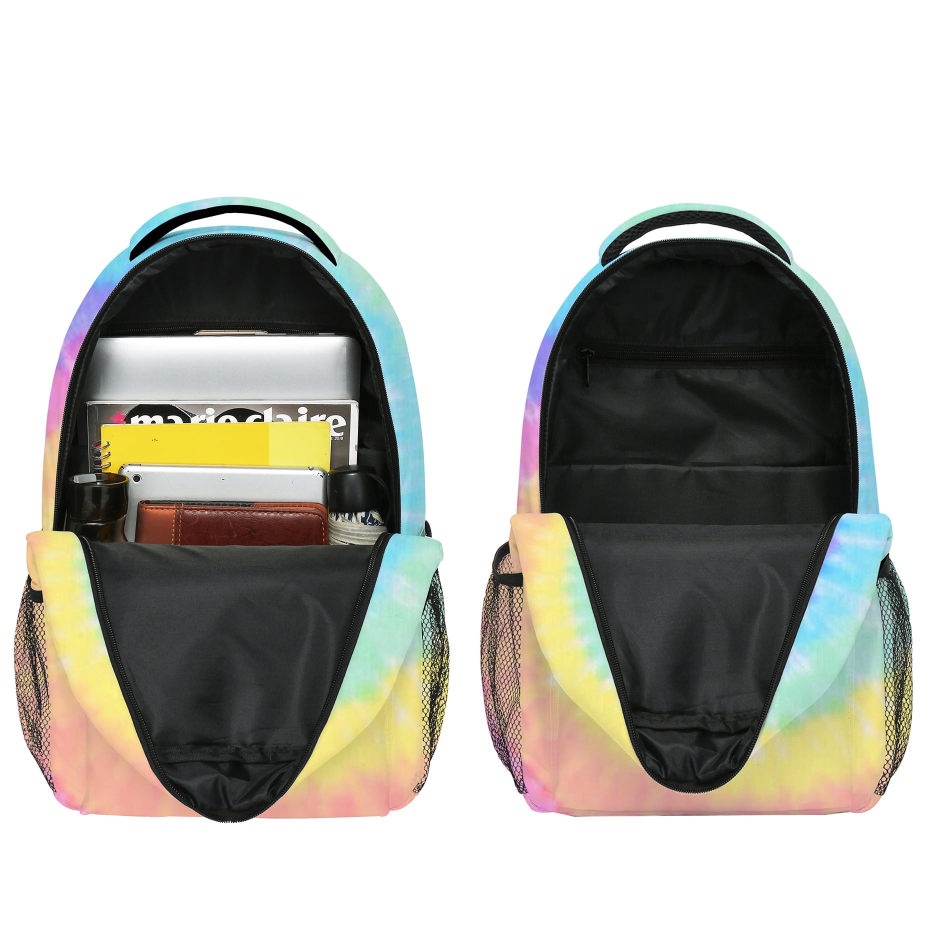 Dinosaurs Paint Splashes Large Backpack – Unisex School Bag For College Students, 32x17x45cm - View #8