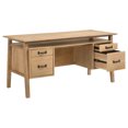 thumbnail image 3 of Coaster Goodson 64-inch 4-Drawer Wood Computer Desk in Distressed Light Brown, 3 of 15