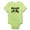 Kiwi, variant on CafePress - Mexirican Flags Body Suit - Baby Light Bodysuit, Size Newborn - 24 Months