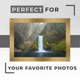 thumbnail image 2 of 9x46 Wide Bronze Real Wood Picture Frame Width 1.5 inches | Interior Frame Depth 0.5 inches |, 2 of 8