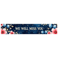 thumbnail image 3 of Blue Watercolor Background Banner with Balloons Stars and the Text We Will Miss You Farewell Party Decorations Photography Props Party Supplies Decor Backdrop, 3 of 7