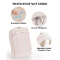 thumbnail image 6 of WANDF Travel Backpack with USB Port, 20L Carry On Back Pack Fit 14" Laptop, Personal Item Bag 17x10x13 for Men Women, Waterproof Casual Daypack for Weekender Business Hiking(Beige), 6 of 10