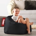 thumbnail image 1 of Puff Baggy Kids Ottoman Black 70 x 60 cm Baggy Puff Baggy Kids Ottoman Black 70 x 60 cm, 1 of 2
