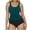 Blue B, variant on Summer Akafmk Tankini Swimsuits for Women Two Piece Bathing Suits Fashion Solid Color Swim Tops with Swim Brief Comfortable Athletic Swimwear,Sizes S-2XL