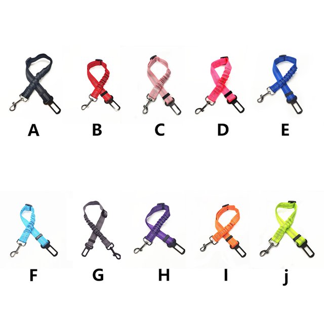 mmirethe Harnais de Sécurité en Laisse pour Chien Boucle à Crochet Double Face Commodité Extérieure Réglable Haute Résistance Animaux de Compagnie Fournitures Vert