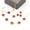Red, variant on Luxury Designer Plum Blossom Gold Color Jewelry Set for Women Fashion Flower Pattern Necklace Four Leaf Clover Bracelet 5pcs/Set