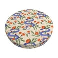 thumbnail image 1 of Disketp Snake Funda Redonda para Taburete, Funda de Cojín para Silla de Bar Suave y Elástica-13 inch, 1 of 7